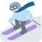Skier - Light emoji on Twitter